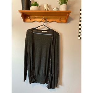 Dark grey cardigan